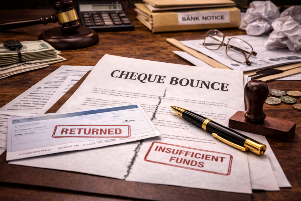 Cheque Bounce in India: Enforcement, Fines, and Legal Rights